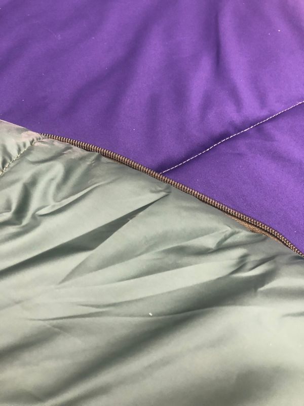 Спальник ковдра Україна - 220x70 см - Зелений/Синій