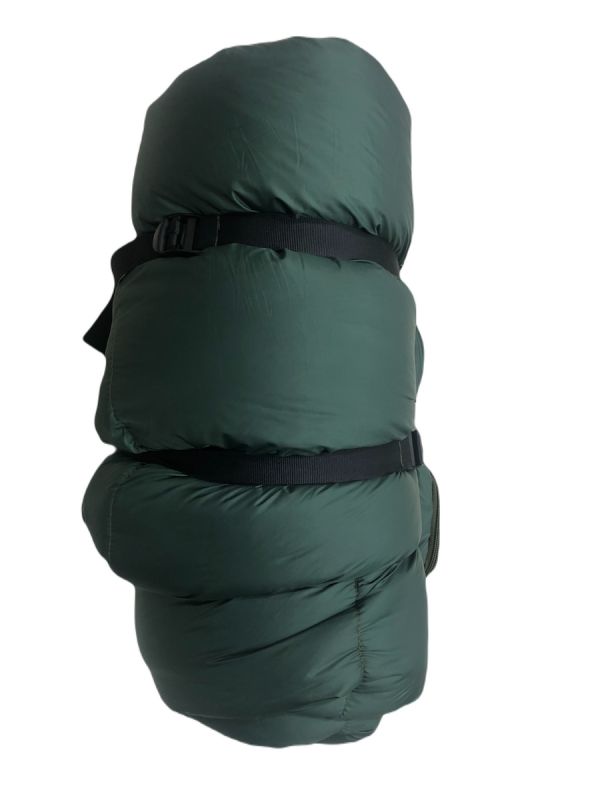 Спальник ковдра Україна - 220x70 см - Зелений/Синій