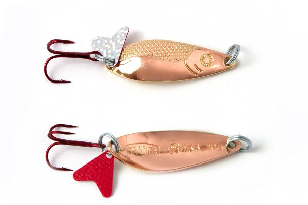 Блесна Spinnex Bass - Колеблющаяся - 10 г - Медь