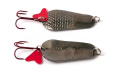 Блесна Spinnex Pike - Колеблющаяся - Черный никель