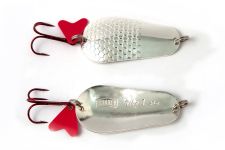 Блесна Spinnex Pike - Колеблющаяся - Серебро