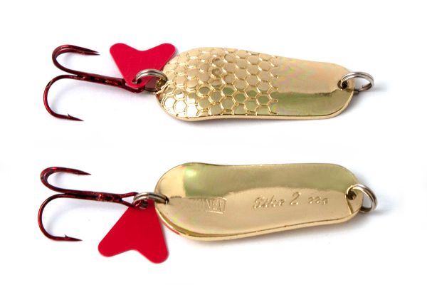 Блесна Spinnex Pike - Колеблющаяся - Золото