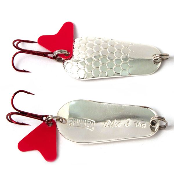 Блесна Spinnex Pike - Колеблющаяся - Серебро