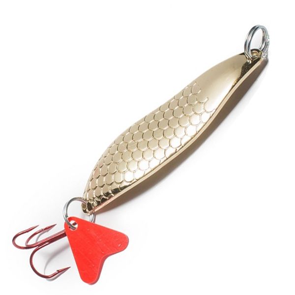 Блесна Spinnex Salmon - Колеблющаяся - 20 г - Золото