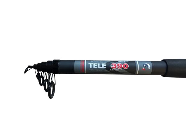 Спиннинг карповый Tele-Carp Megastrike - Телескопический - Композит - Тест 150-250 г  - 3,9 м