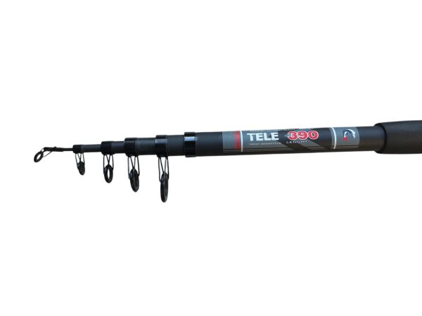 Спиннинг карповый Tele-Carp Megastrike - Телескопический - Композит - Тест 150-250 г  - 3,9 м