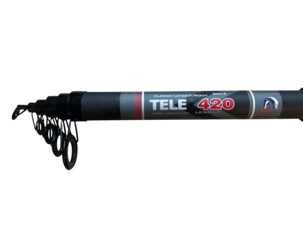 Спиннинг карповый Tele-Carp Megastrike - Телескопический - Композит - Тест 150-250 г  - 4,2 м