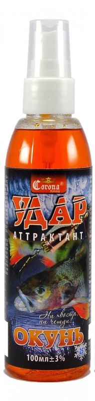 Атрактант спрей для лову хижака "Удар" - Corona Fishing - 115 мл