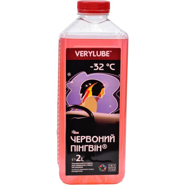 Склоомивач автомобіля до -32°C - ХАДО - "RED PENGUIN" (Червоний пінгвін) - Каністра 2 л