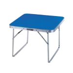 Стол раскладной туристический 80x60x70 см - Stenson - Синий - MH-3089L