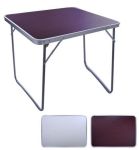 Стол складной туристический 40x60x50 см - Коричневый
