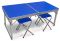 Стол усиленный + 4 стула - Megastrike - Синий