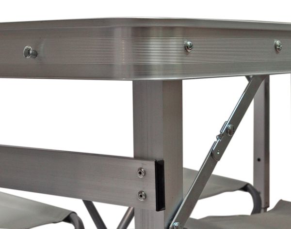 Стіл посилений + 4 стільця Китай - Коричневий