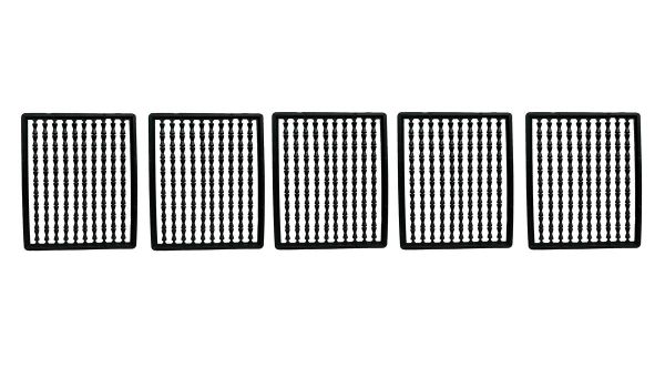 Стопоры для бойлов Hirisi - AH162-2 - Чёрный - Планшет - 5x90 шт.