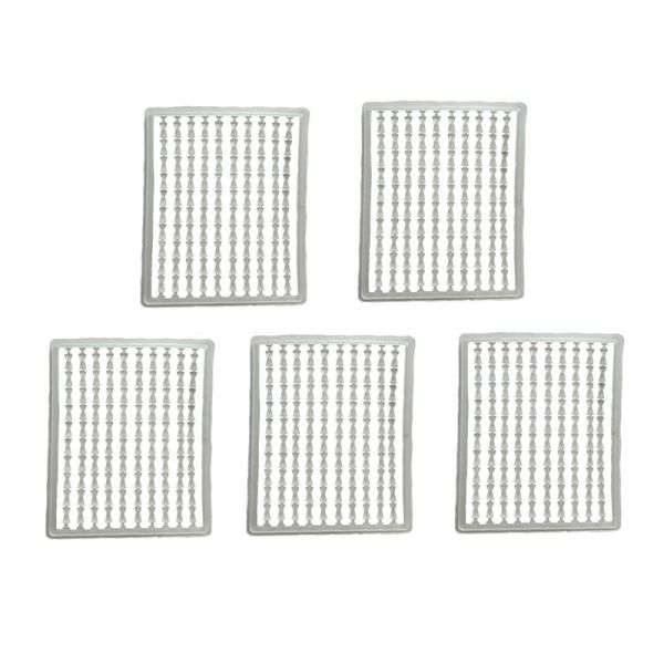 Стопори для бойлів Hirisi - AH162-1 - Прозорий - Планшет - 5x90 шт.