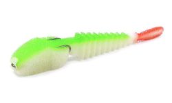 Приманка Рыбка поролоновая Levsha NN 3D Stream - Цвет Fluo WGr