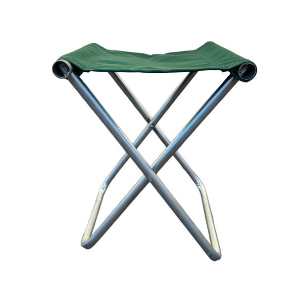 Стул Харьков без спинки - 40x27x26 см - Стальная труба - Хаки