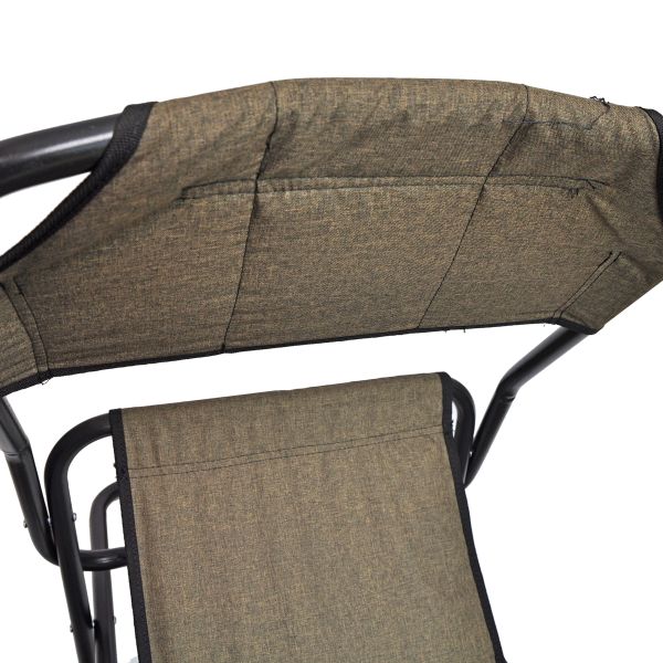 Стілець розкладний Ралф "Богатир" зі спинкою - Хакі