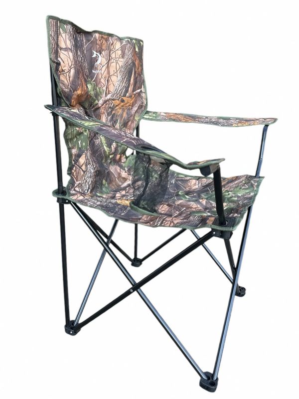 Стілець зі спинкою та підлокітниками Megastrike "Зонт" - SH9-3-30 - Камуфляж - 55х53х98 см
