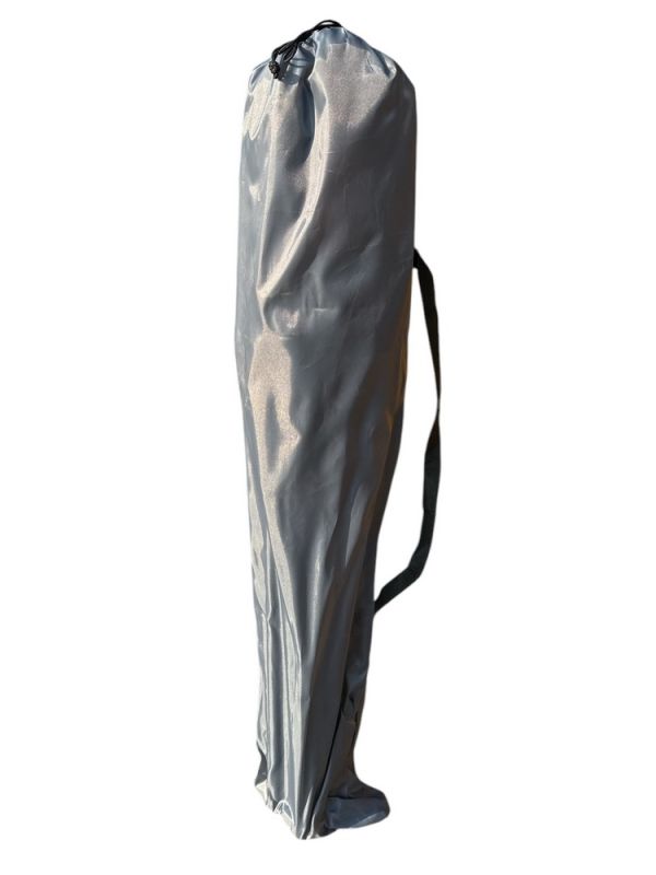 Стілець зі спинкою та підлокітниками Megastrike "Зонт" - SH9-3-32 - Синьо-сірий - 55х53х98 см