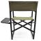 Кресло раскладное Ралф "Режиссер" Гигант с полкой дерево - Хаки