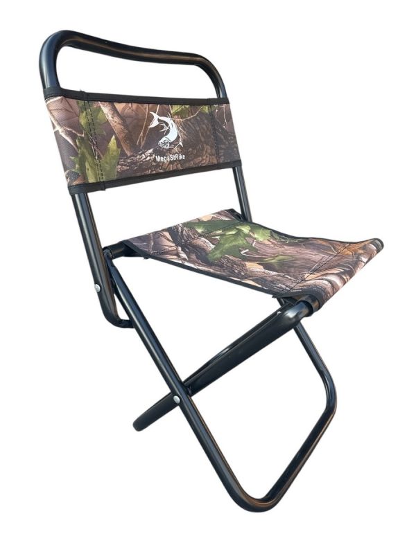 Стул со спинкой Megastrike - SH9-3-22 - Усиленный - Камуфляж - 27x25x54 см