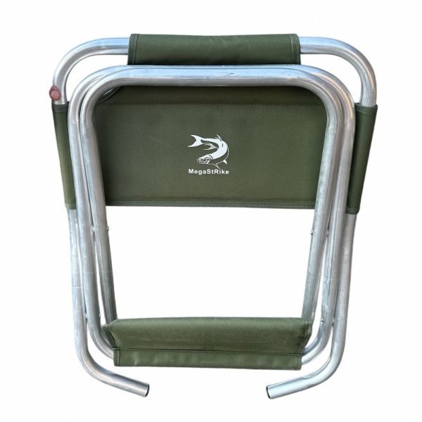 Стул со спинкой Megastrike - SH9-3-19 - Усиленный - Зеленый - 35х35х82 см