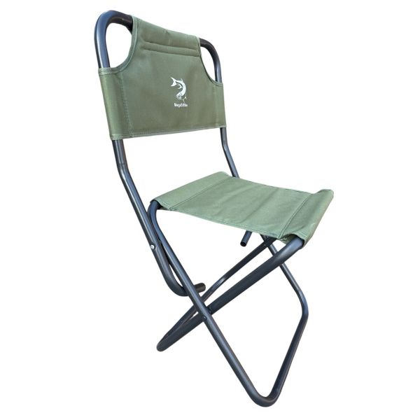 Стул со спинкой Megastrike - SH9-3-20 - Усиленный - Зеленый - 35х35х81 см