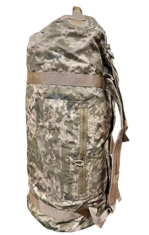 Сумка-баул ЗСУ (ВСУ) - Рюкзак - Тактична армійська - 100 л - Піксель