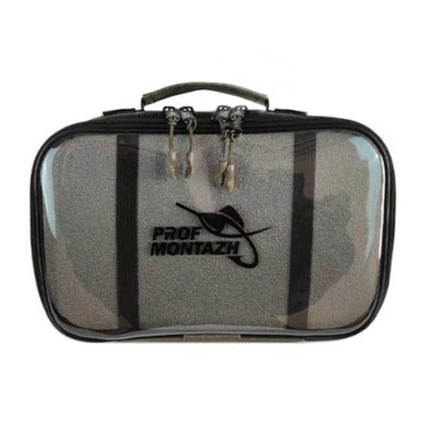 Сумка для зимней рыбалки на мормышку ICE Fishing - ПрофМонтаж - 30x20x10 см - Хаки