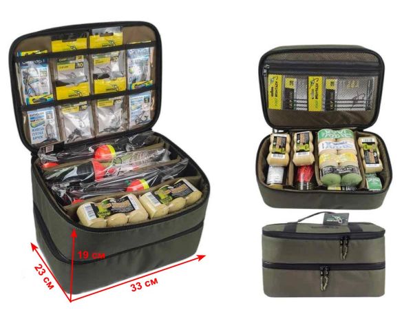 Сумка Double Bag для технопланктону та монтажів на товстолоба - ПрофМонтаж