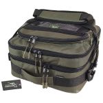 Двойная сумка Twin Point для снастей и аксессуаров - ПрофМонтаж - 2 яруса - 31х32х20 см - Хаки