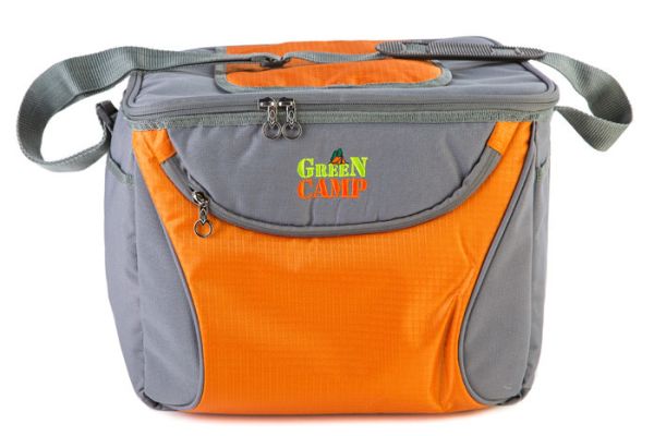Сумка-холодильник GREEN CAMP - Помаранчева - 15 літрів