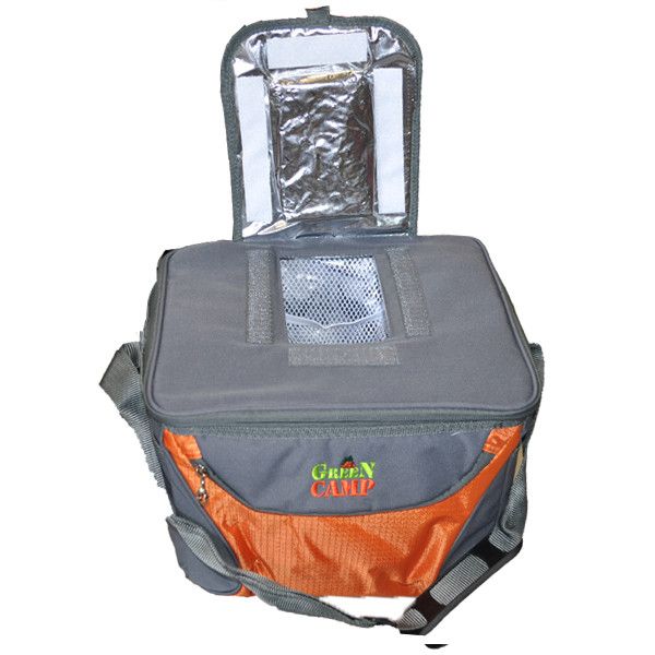 Сумка-холодильник GREEN CAMP - Помаранчева - 15 літрів