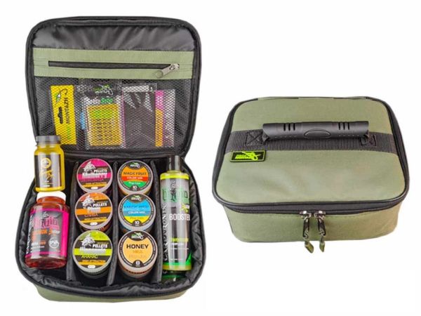 Сумка-органайзер для насадок, дипов, бойлов - 4 отделения - ПрофМонтаж