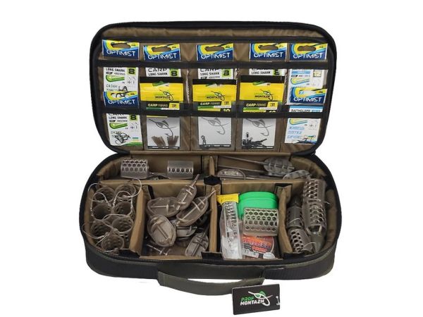 Сумка-органайзер Tackle Bag FFC для аксесуарів та годівниць - На 6 відділень - ПрофМонтаж