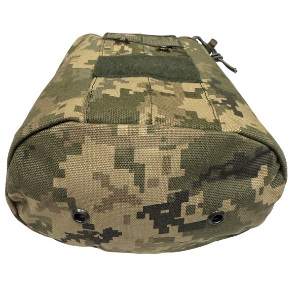 Сумка-підсумок розкладна універсальна ЗСУ СПРУ для скидання магазинів АК/AR - Вид 6 - 25x18x11,5 см - Піксель ММ-14