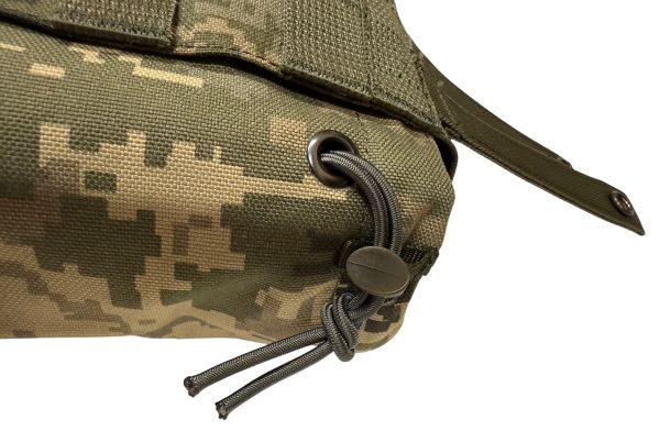 Сумка-підсумок розкладна універсальна ЗСУ СПРУ для скидання магазинів АК/AR - Вид 6 - 25x18x11,5 см - Піксель ММ-14