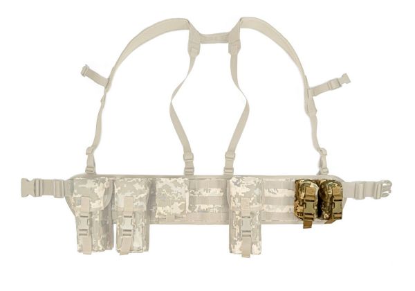 Сумка-підсумок бойова гранатна подвійна СПБ-Г - Вид 5 - Піксель ЗСУ ММ-14 - Закритого типу