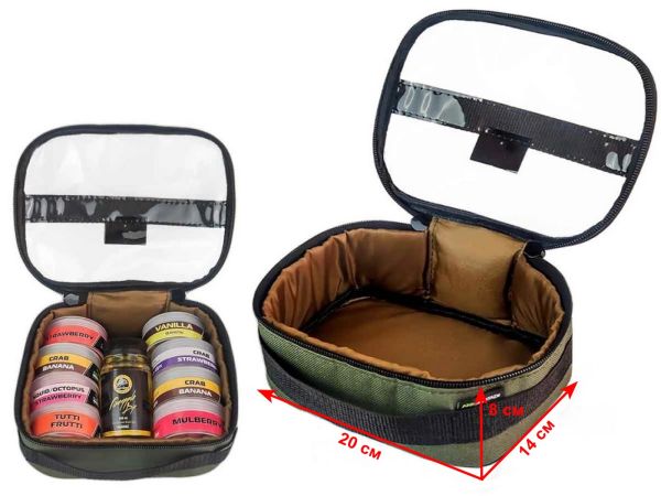 Сумка для аксессуаров с прозрачным верхом - На 1 отделение - ПрофМонтаж