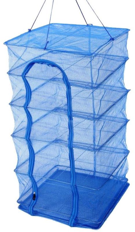 Сушарка посилена для риби - 50x50x100 см - 5 полиць