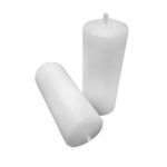 Свеча парафиновая хозяйственная - 360 г - Белая