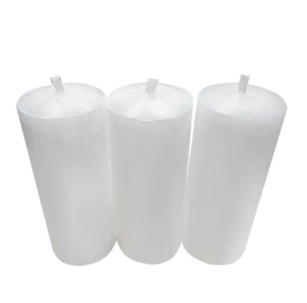 Свеча парафиновая хозяйственная - 360 г - Белая