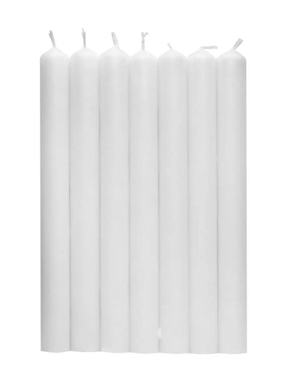 Свічка парафінова господарська - 40 г - Біла