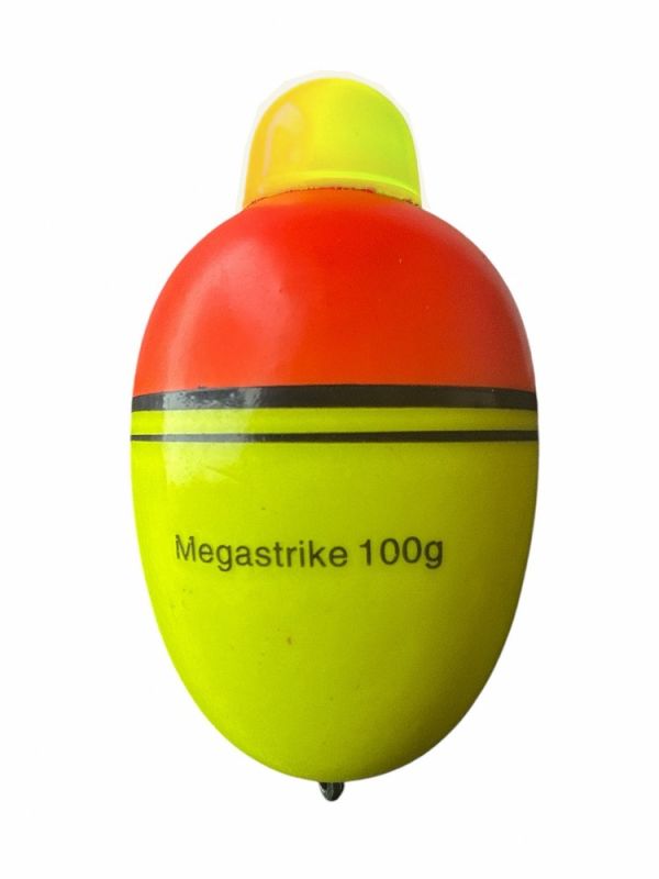 Світлодіодний поплавець Megastrike на товстолоба - Бочонок - Жовто-червоний