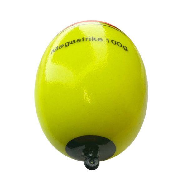 Світлодіодний поплавець Megastrike на товстолоба - Бочонок - Жовто-червоний