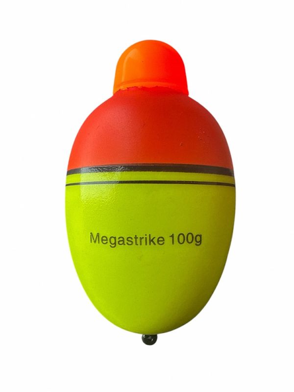 Світлодіодний поплавець Megastrike на товстолоба - Бочонок - Жовто-червоний