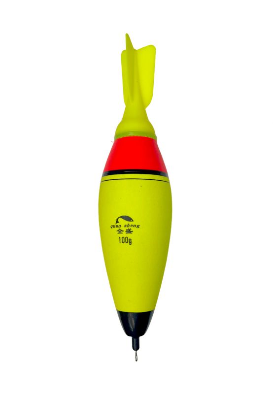 Світлодіодний поплавець на товстолоба - EVA - Жовто-червоний - Дротік