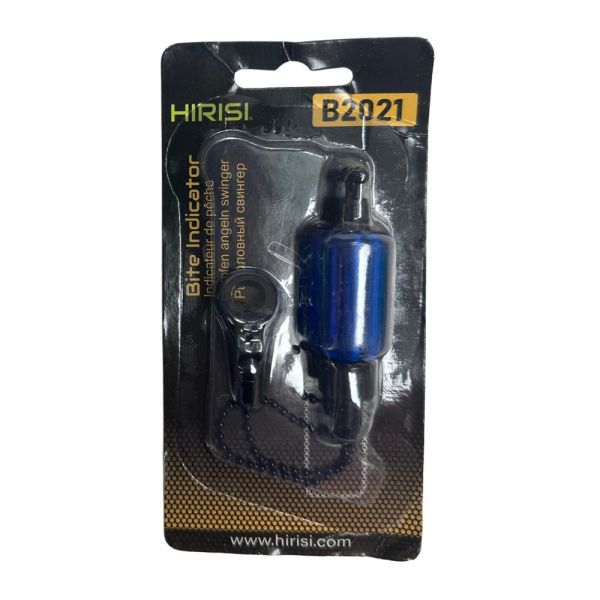 Свінгер Hirisi (Індикатор клювання) - B2021 - Синій - Ланцюжок 23 см