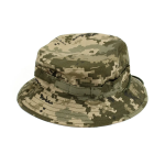 Панама полевая ЗСУ (ВСУ, НГУ) - Тактическая военная панама с регулятором и лентой - Пиксель